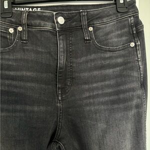 J.Crew Curvy 10" vintage slim-straight jean in charcoal